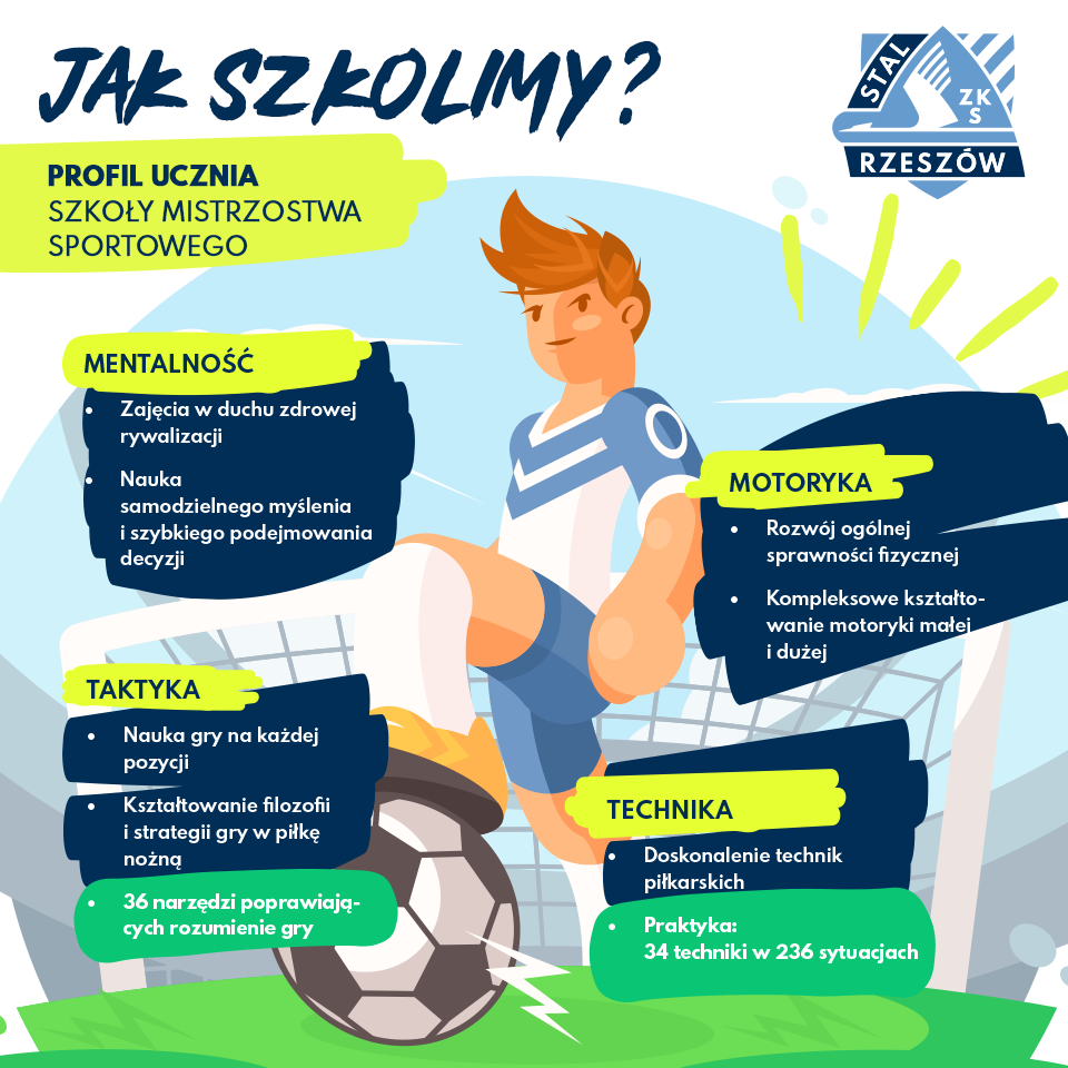 Filary systemu szkolenia Szkoły Mistrzostwa Sportowego Stali Rzeszów